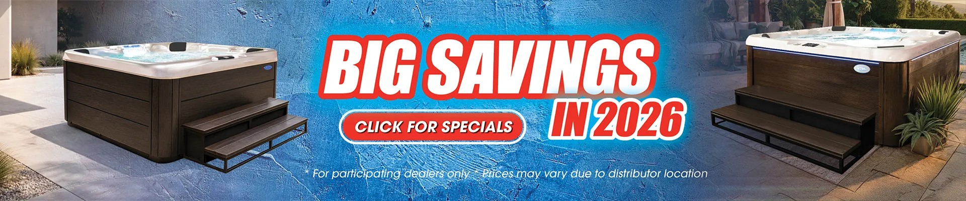 Calspas hot tub being used in a family setting - Mill Villen